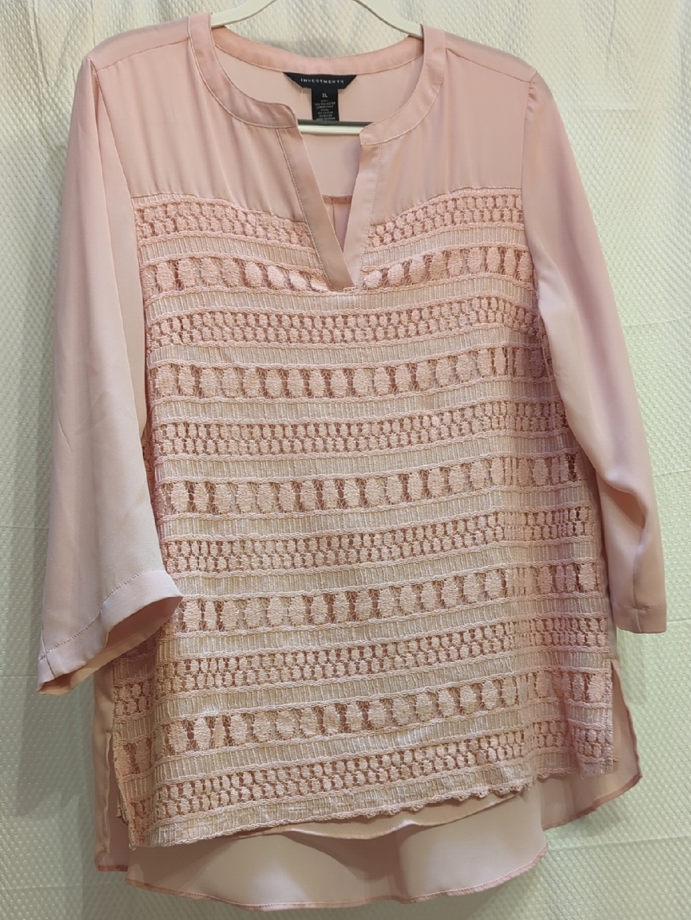 Investments Pink Top